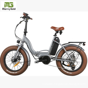 Hot Sale E Bike Fat Tire Electric Folding Bike/ CAD Electric Bicycle Part